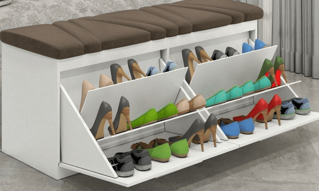 Space-saving wardrobe storage solution