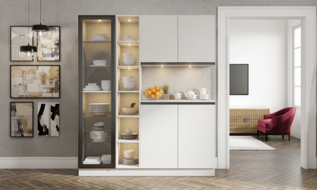 Space-saving wardrobe storage solution